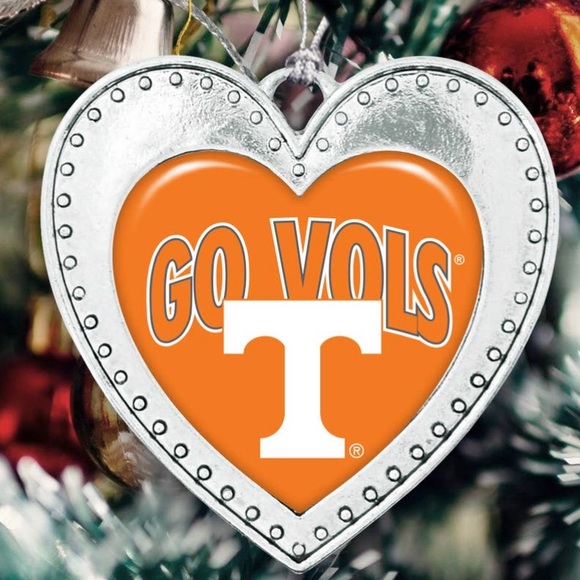 Tennessee Volunteers Heart Ornament - Picture 2 of 2